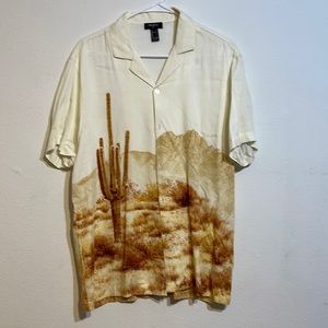 Forever 21 button down shirt size small for men